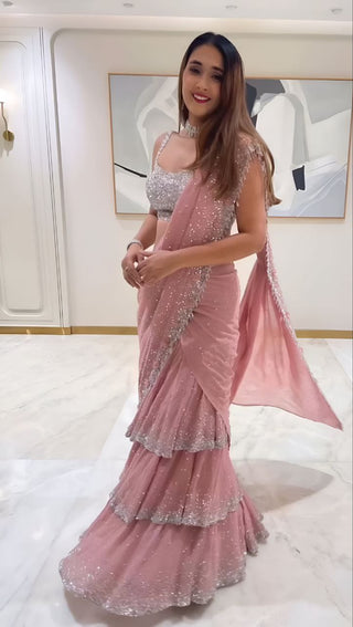 Noir Sparkle Saree