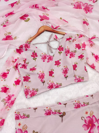 Petal Whirl Saree
