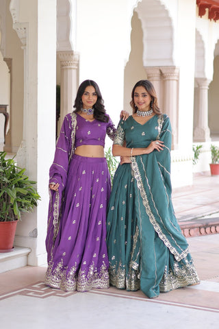 Sitara Zari Lehenga