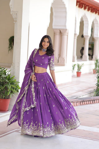 Sitara Zari Lehenga