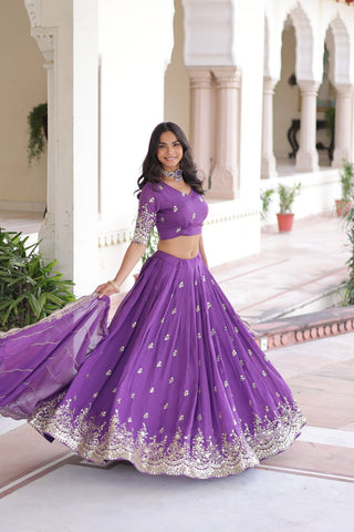Sitara Zari Lehenga