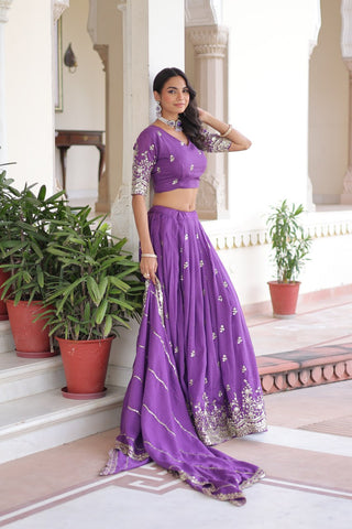 Sitara Zari Lehenga