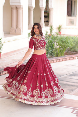 Regal Rosette Designer Lehenga