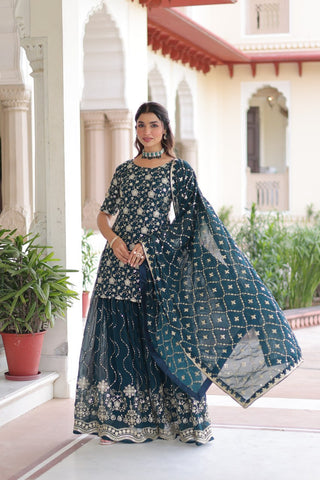 Emerald Mist Sharara Collection