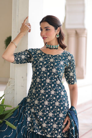 Emerald Mist Sharara Collection