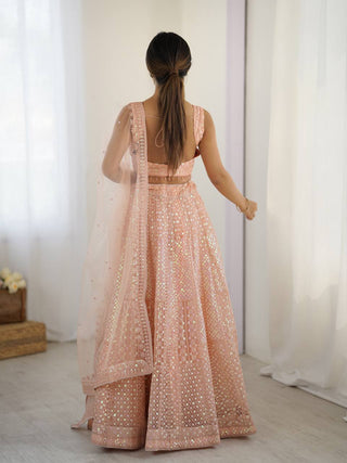 PeachAurora Lehenga