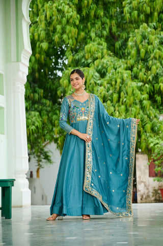 Parinaaz Luxury Festive Gown