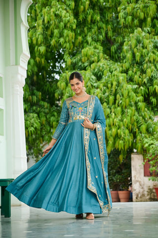 Parinaaz Luxury Festive Gown