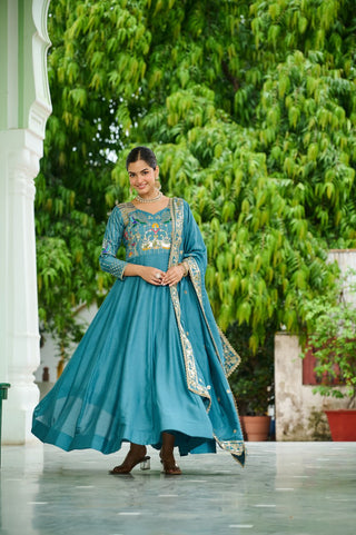 Parinaaz Luxury Festive Gown